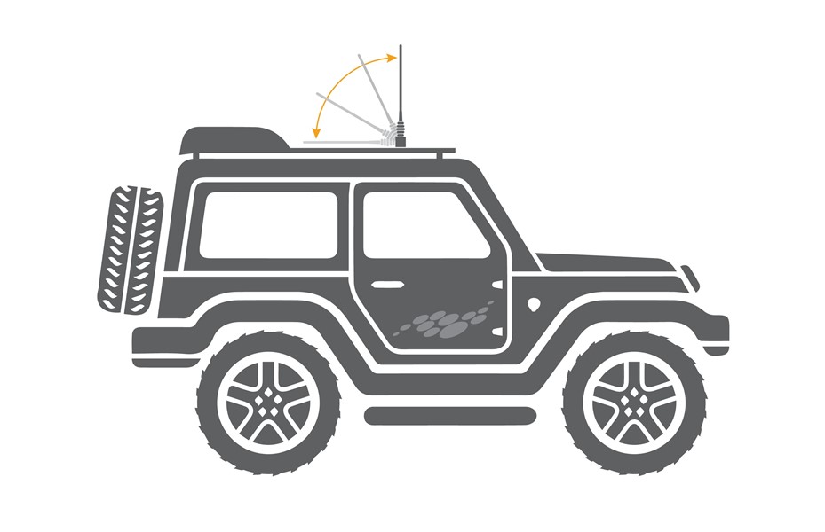 StowAway  - Electric Folding Antenna