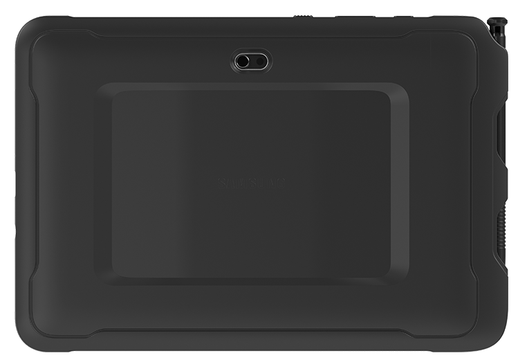 Ecom Tab-Ex Pro rear camera view on white background
