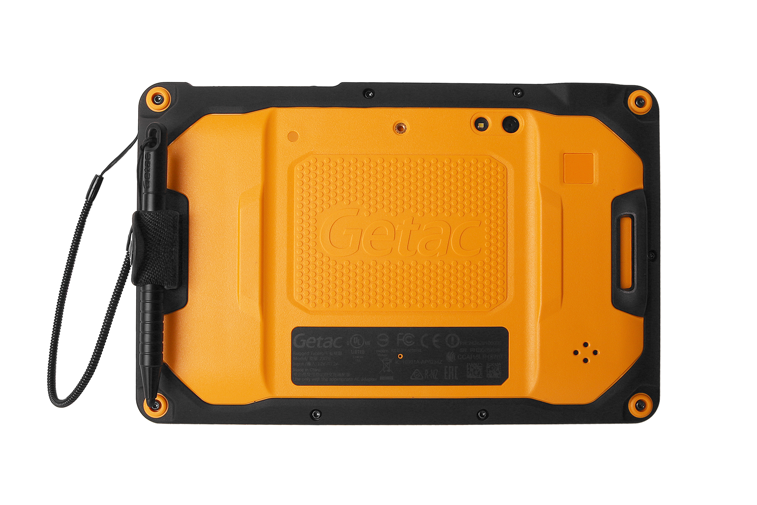 Fully Rugged Getac ZX70 7" showcasing its rugged casing