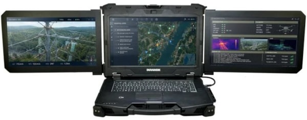 Durabook Z14I-DX3 Rugged Triple-Screen Laptop
