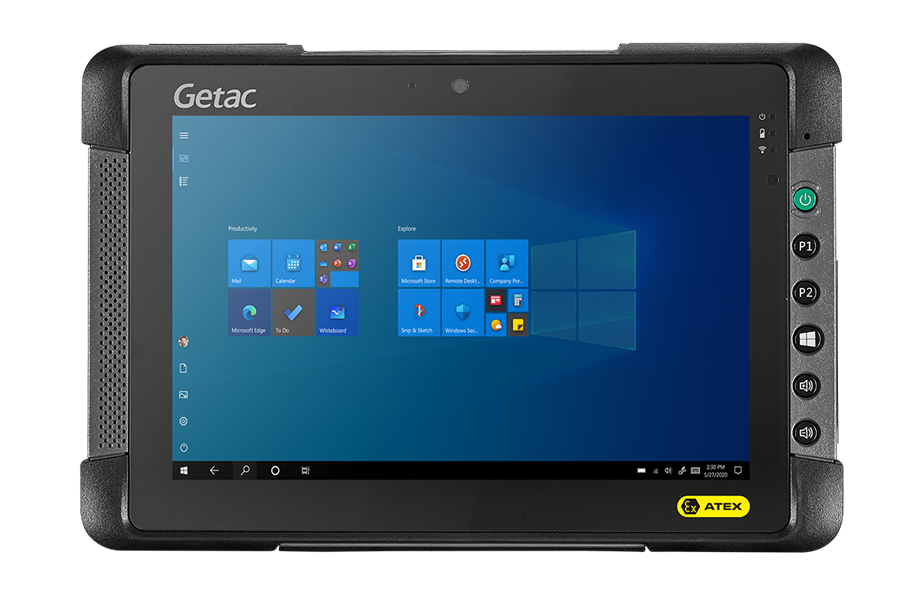 Getac T800-EX 8.1-inch Intrinsically Safe Rugged Tablet (ATEX IECEx Zone 2)