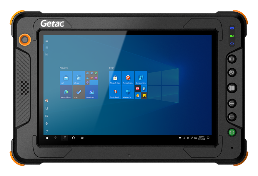 Getac EX80 8-Inch Intrinsically Safe Tablet (ATEX IECEx Zone 1, Zone 2)