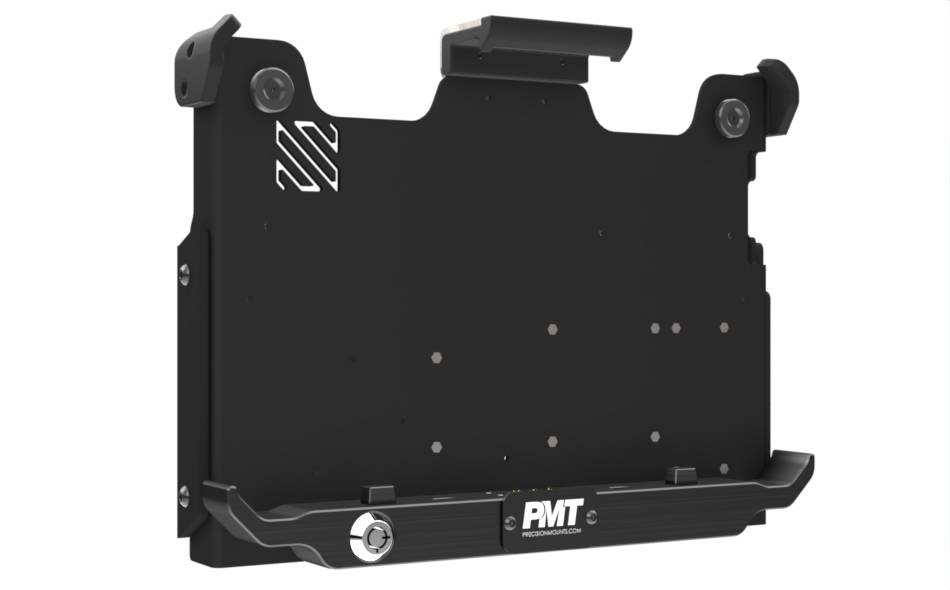 PMT Heavy Duty Vehicle Dock - DELL 7230 12"Lattitude Rugged Tablet with Port Replication and Quad Pass-through.
