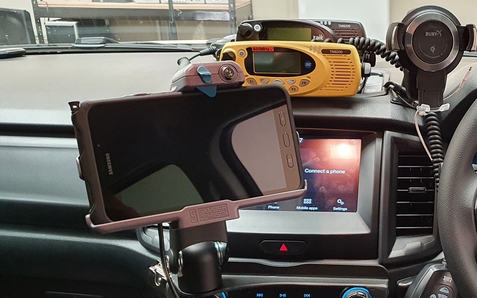 Samsung Tab Active Vehicle Mounting Kits