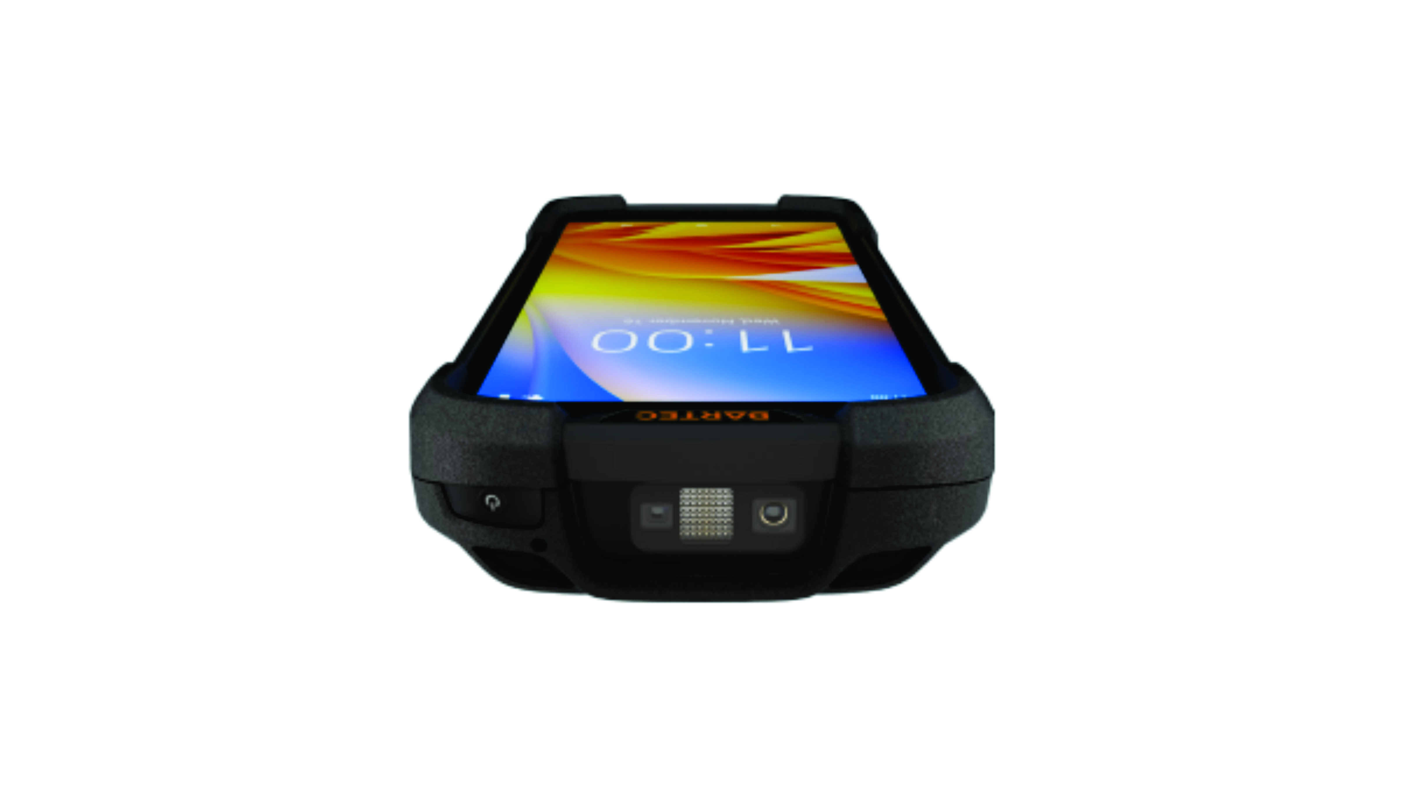 Top angle view of BARTEC TC78ex highlighting 1D/2D imager window
