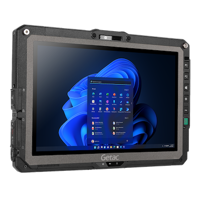 Getac UX10 Fully Rugged Tablet on white background.