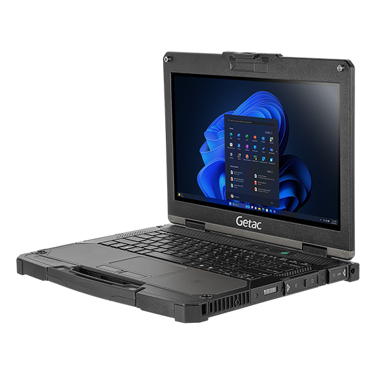 Getac B360 Fully Rugged Laptop Left Side View