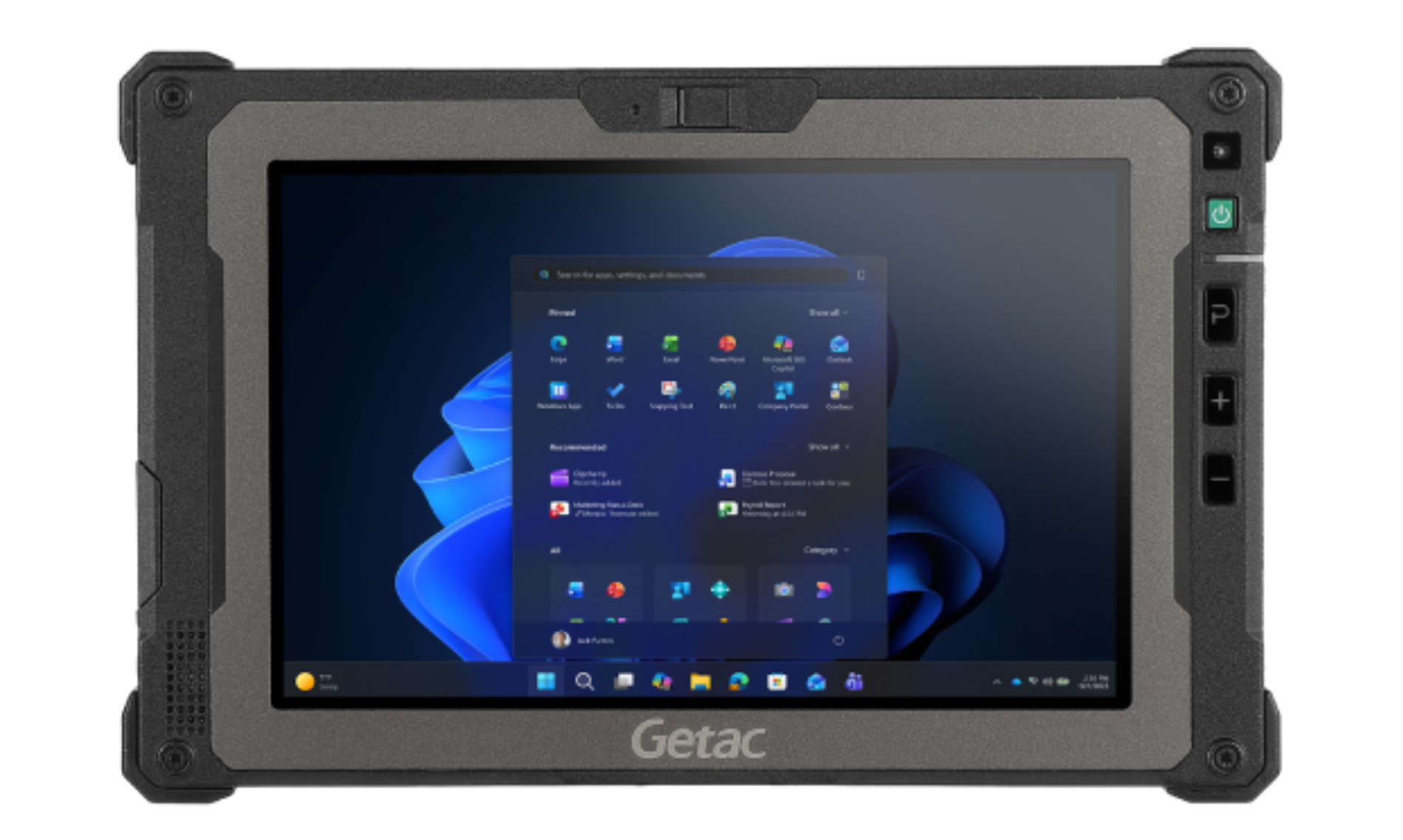 Getac ZX80W-EX rugged android tablet 8 inch industrial tablet for field operations