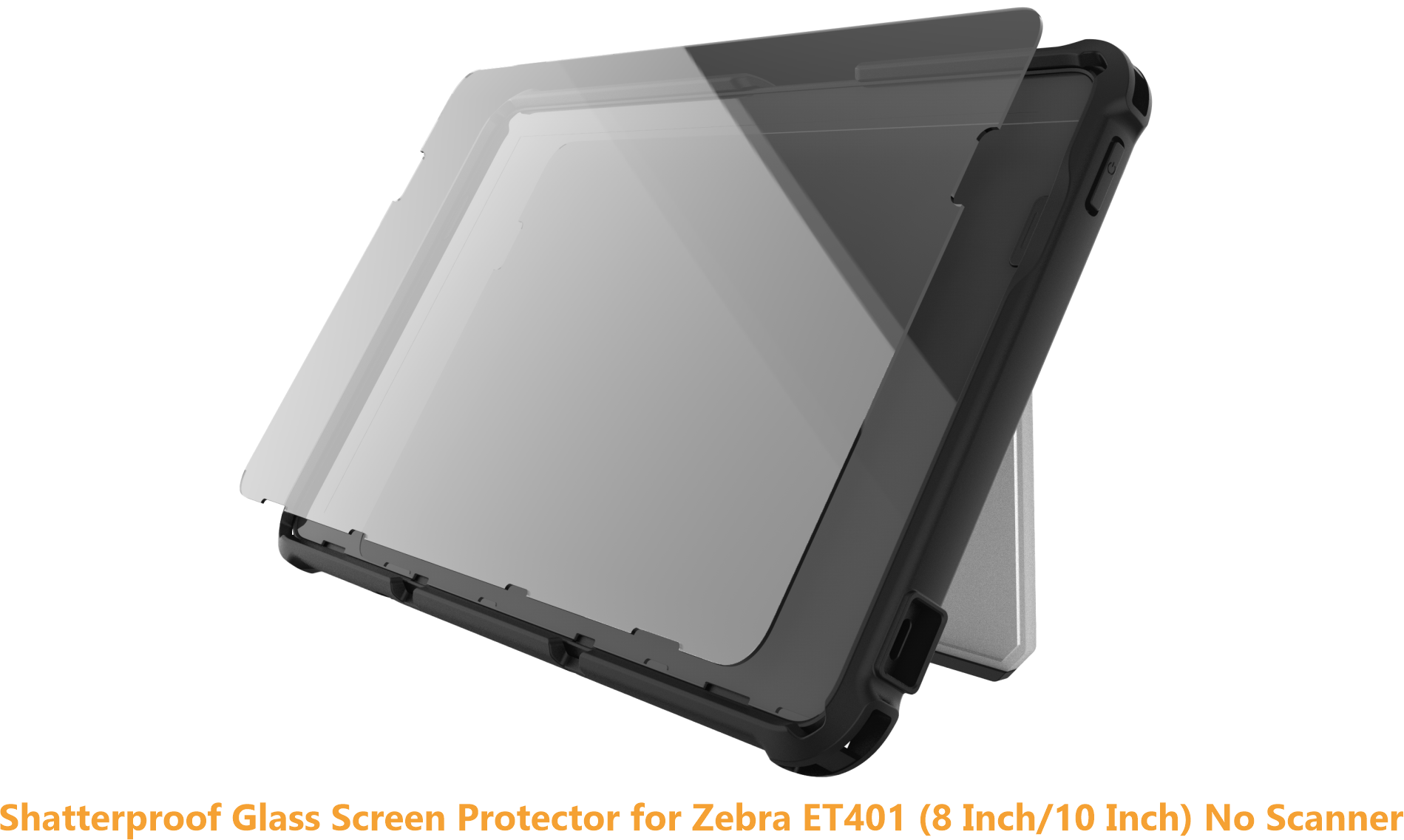 Shatterproof Glass Screen Protector for Zebra ET401
