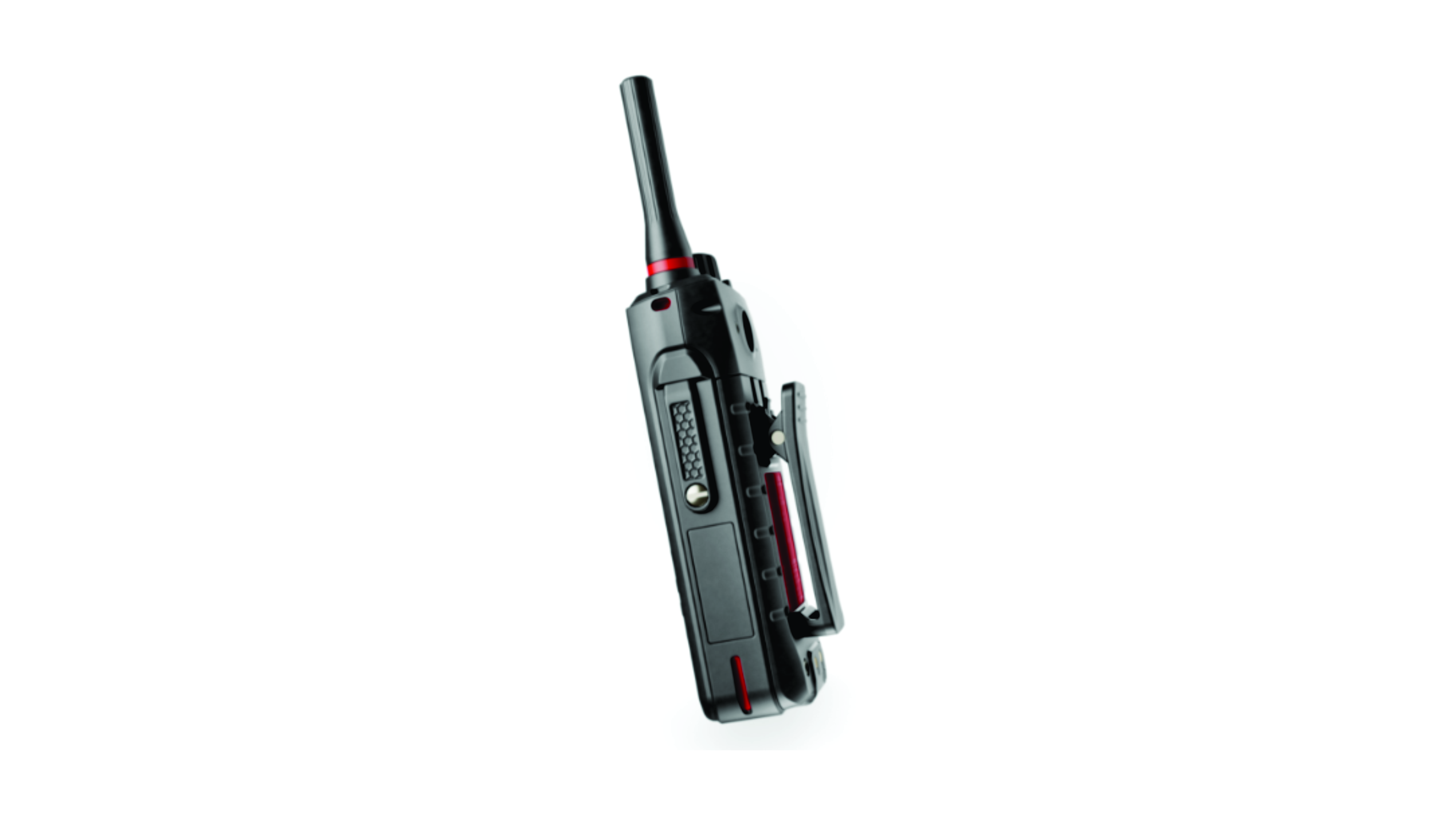 Side view of i.safe MOBILE IS380.1 showing 13-pin ISM audio interface