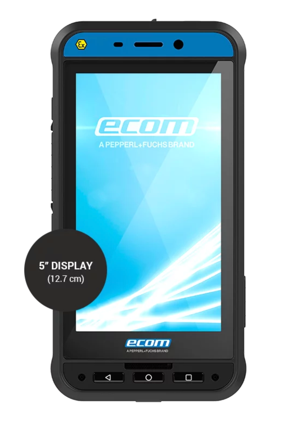 Ecom Smart-Ex 02 Smartphone on white background.