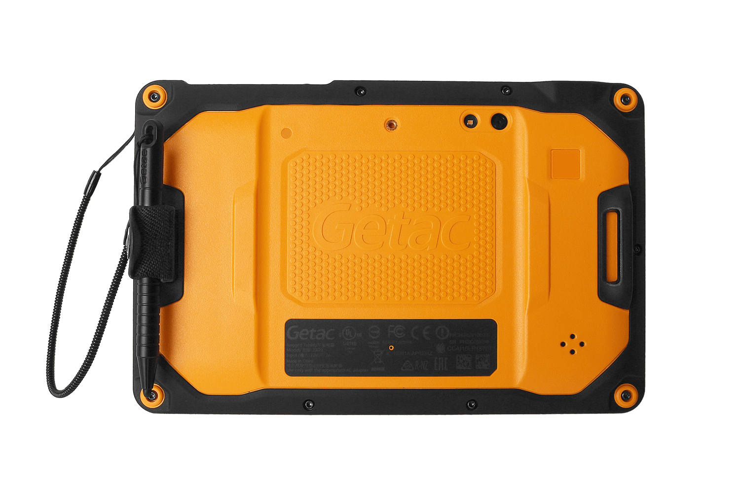 Fully Rugged Getac ZX70 7" showcasing its rugged casing